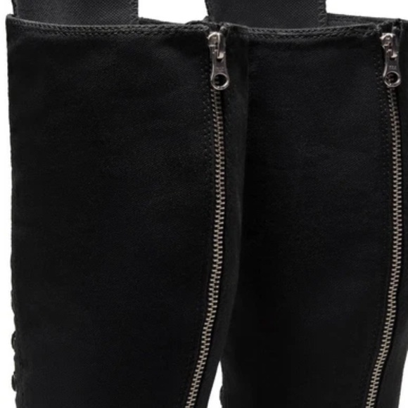 Converse Chuck Taylor All Stars Black High Lace-Up Sneaker NWOT Sz W 12.5 M 10.5 - Picture 9 of 14